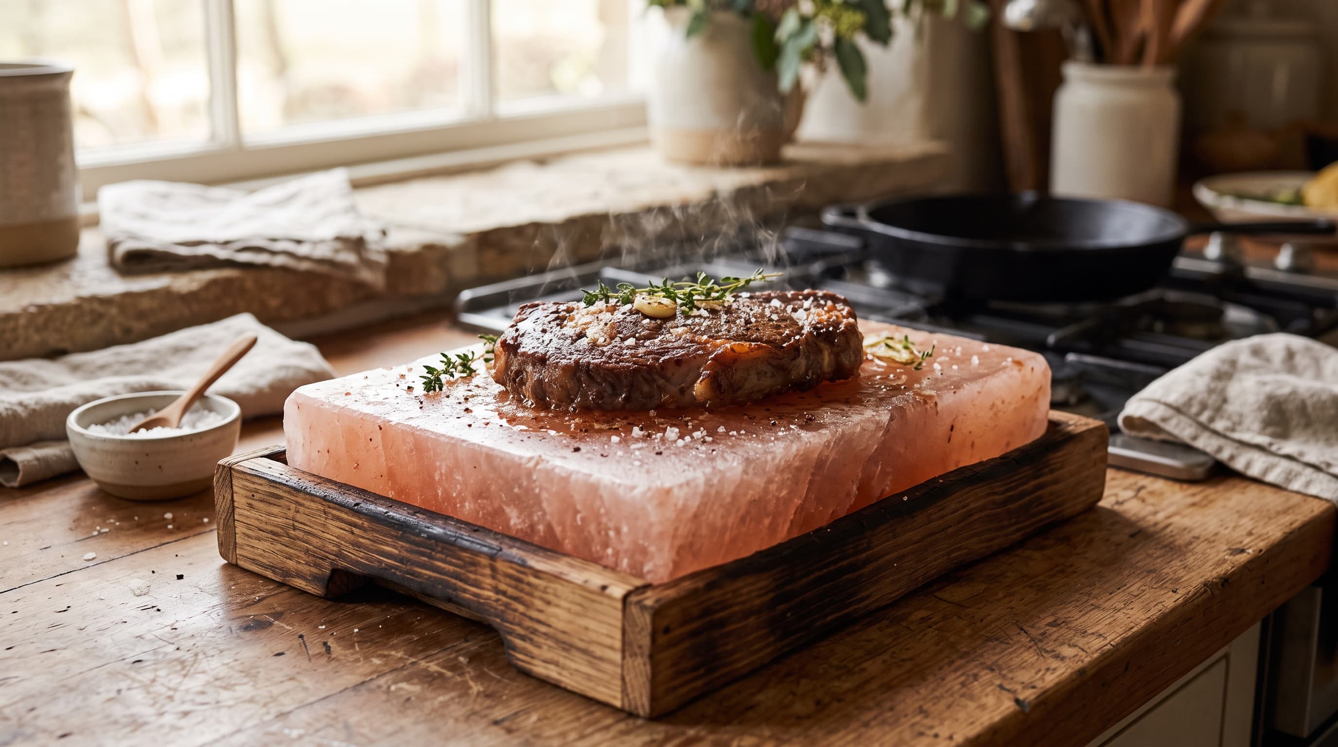 A Guide to Choosing a Salt Block for Cooking Steak