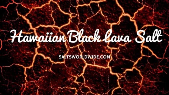 Hawaiian Black Lava Salt