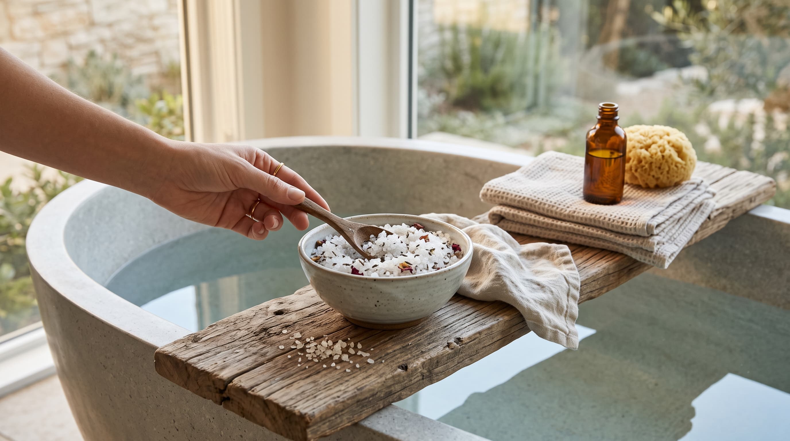 Revitalize Your Essence: Embracing the Transformative Power of Dead Sea Salt Baths & Scrubs