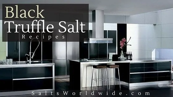 Black Truffle Salt Recipes Salts Worldwide