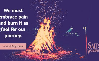 We must embrace pain and burn it as fuel for our journey – Kenji Miyazawa