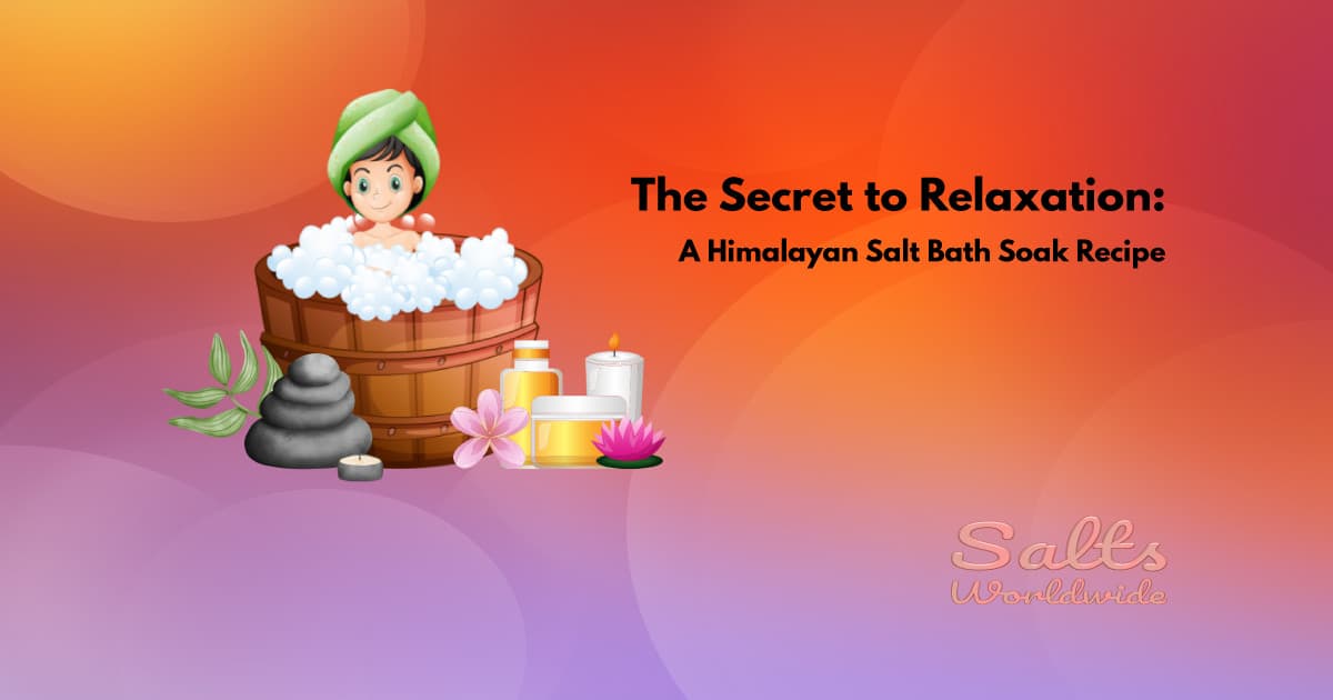 himalayan salt bath soak recipe