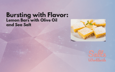 Bursting with Flavor: Lemon Bars with Olive Oil and Sea Salt