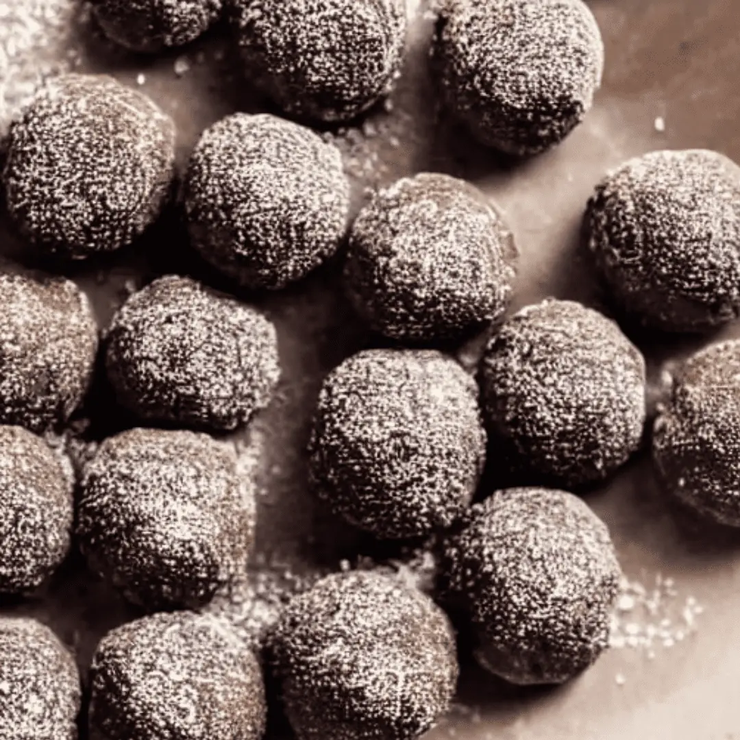 salted chocolate truffles, dark chocolate truffles recipe,vegan truffle recipe, dessert, chocolate treats