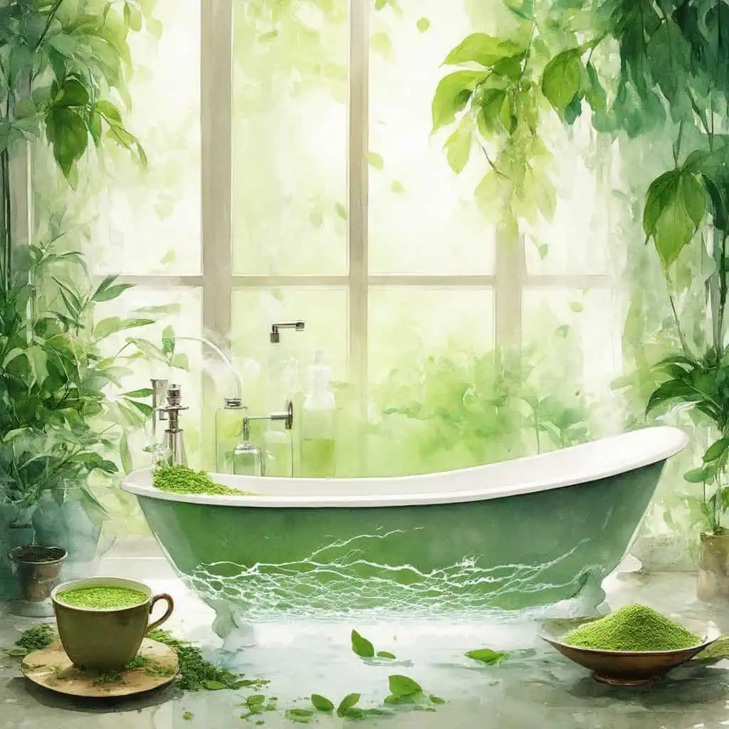 Exploring the Health Benefits of Green Bath Salts: From Matcha Green Tea Baths to Detox Recipes 1 Exploring the Health Benefits of Green Bath Salts: From Matcha Green Tea Baths to Detox Recipes 1