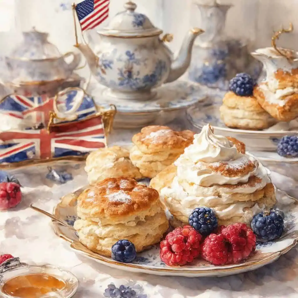 The Great Scone Showdown: Decoding American vs. British Scones, Their Recipes, and the Curious Biscuit Connection 1 The Great Scone Showdown: Decoding American vs. British Scones, Their Recipes, and the Curious Biscuit Connection 1