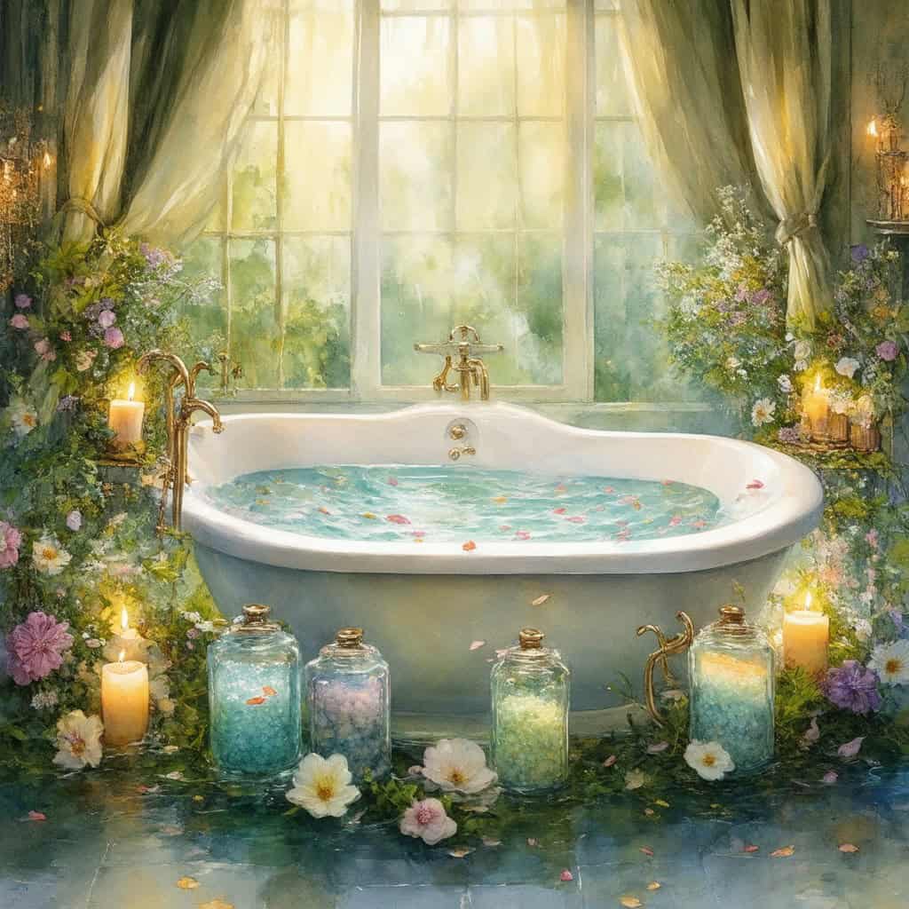 The Ultimate Guide to Pretty Bath Salts: Exploring Benefits, DIY Recipes, and Epsom Salt Myths 2 The Ultimate Guide to Pretty Bath Salts: Exploring Benefits, DIY Recipes, and Epsom Salt Myths 2